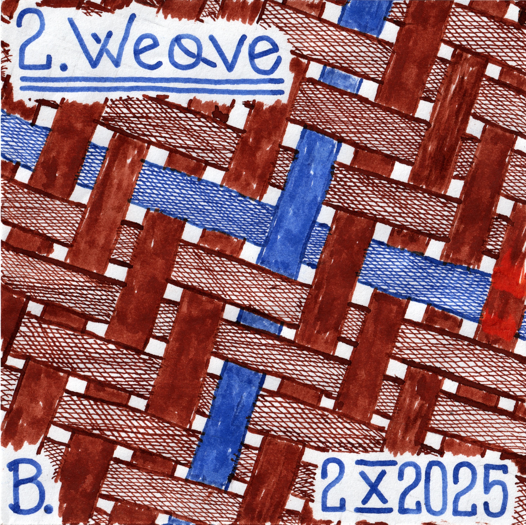 Inktober 2025 day 2: WEAVE